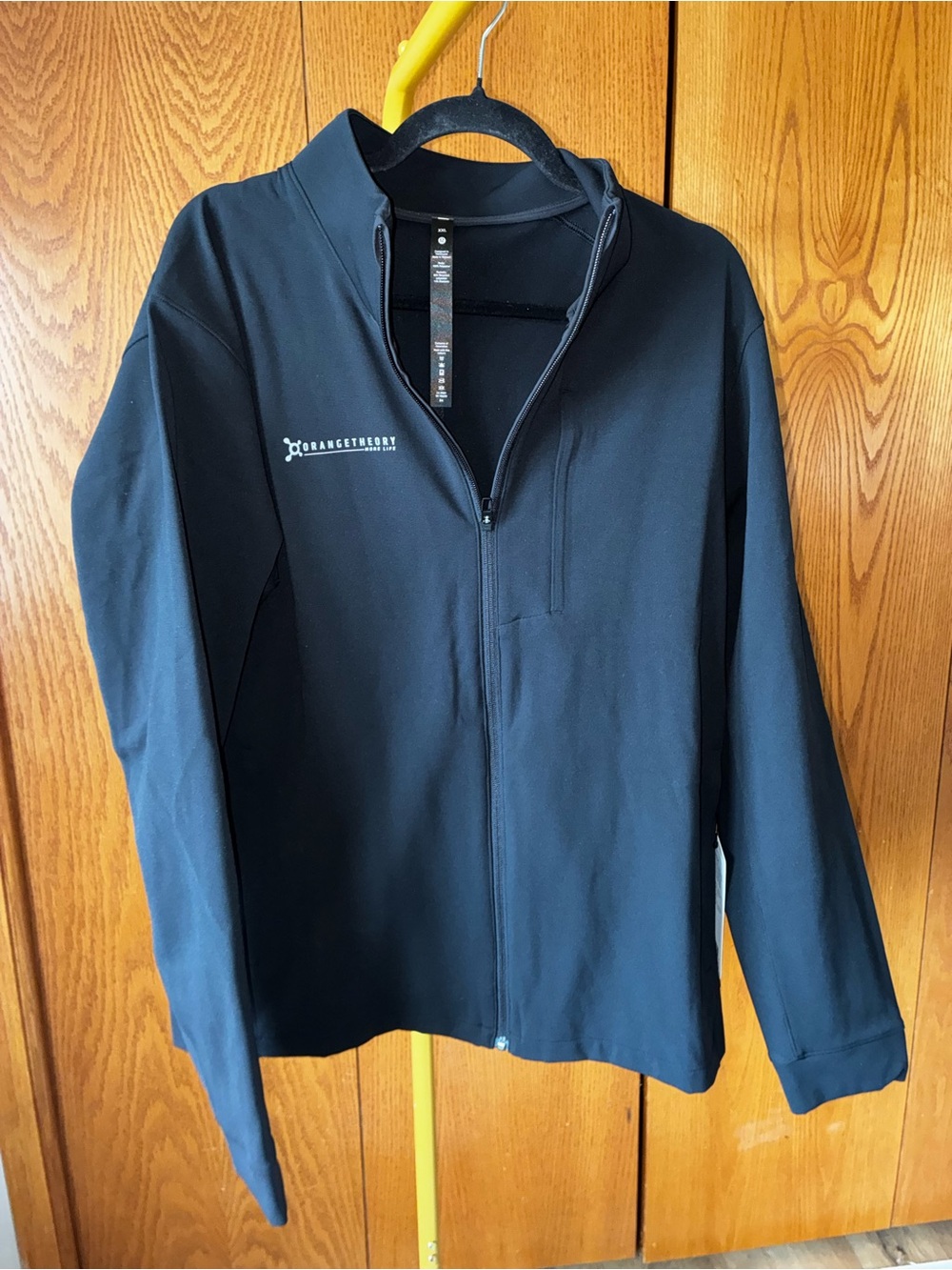 Lululemon Orangetheory Men's Black Performance Full-Zip Jacket
